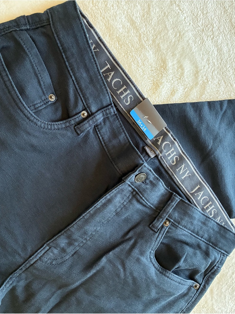 Jachs NY Men's Navy Chinos